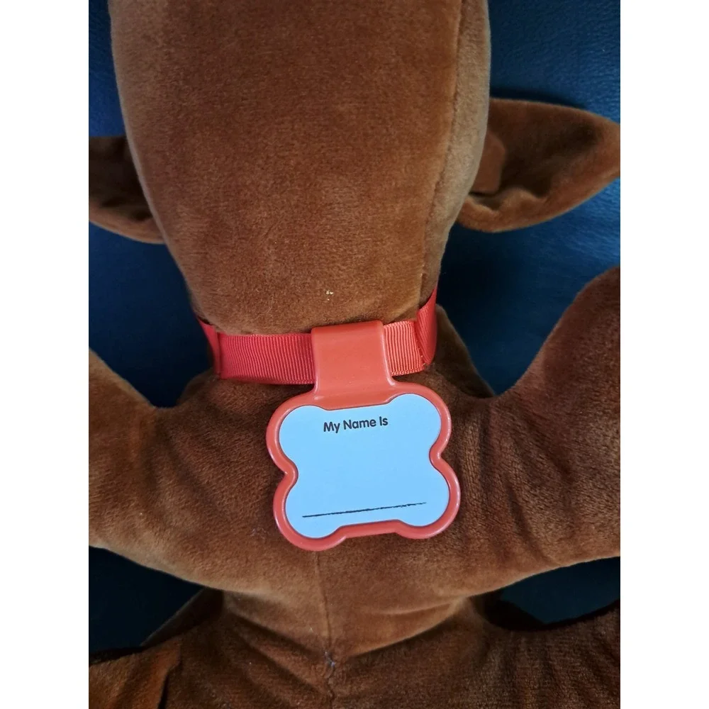 Large Pound Puppies Dog Plush Brown and Black 18 inch Stuffed Animal Toy‎